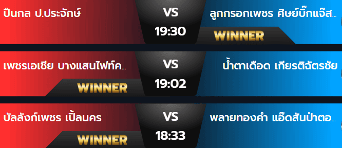 ผลมวยวันศุกร์ 23 สิงหาคม 2567